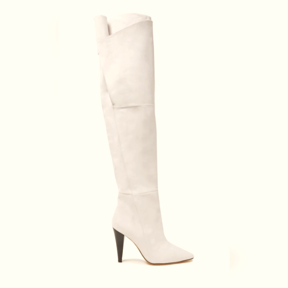 IRO authentic designer suede over the knee boots
